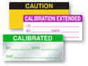 Calibration Labels by Legend