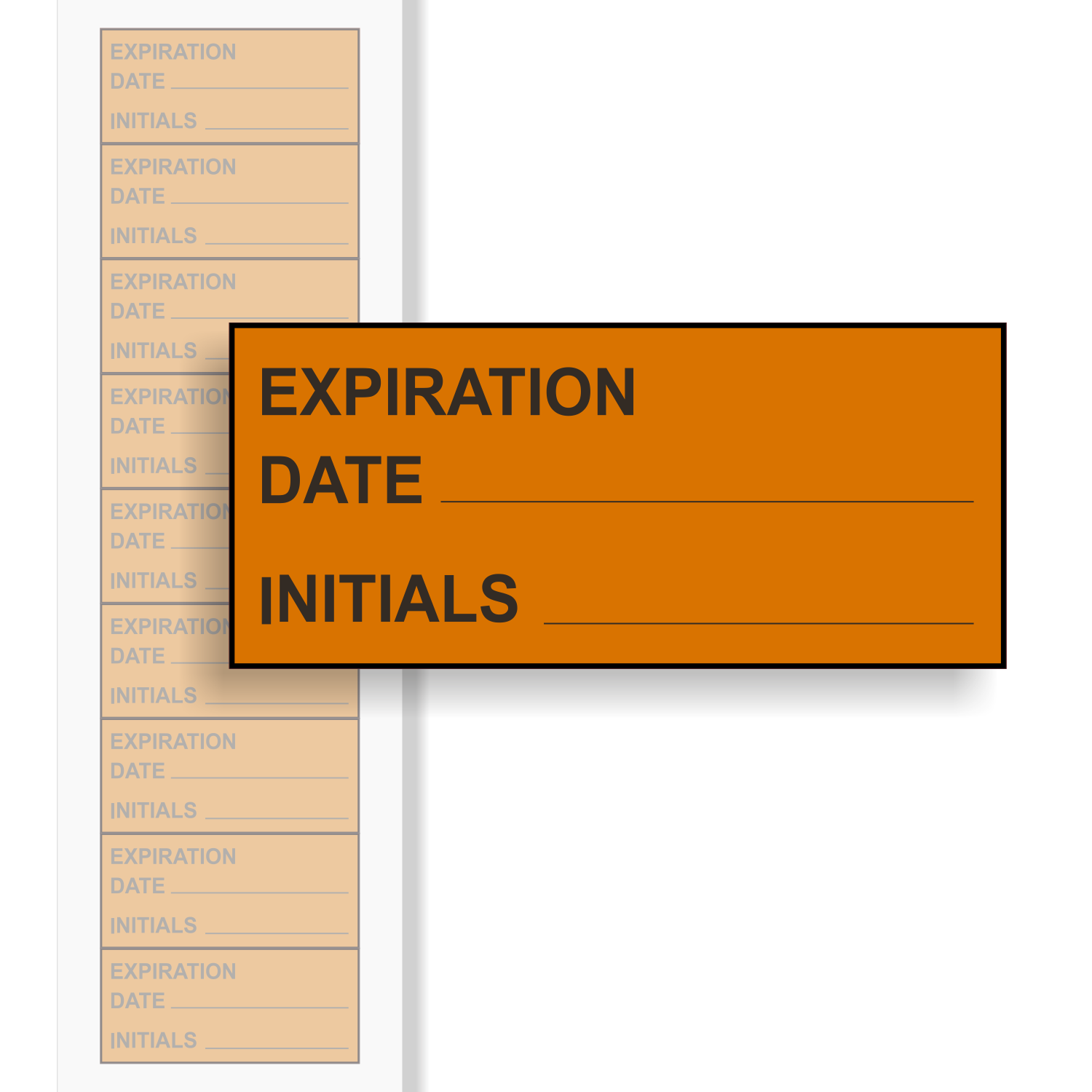 Expiration Date Write On Labels